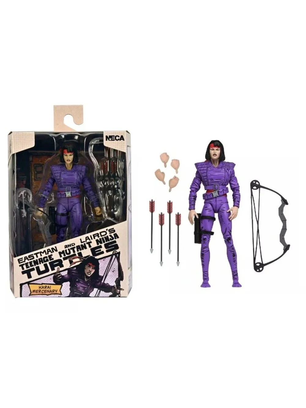 NECA Eastman & Laird's Comics TMNT City at War Karai Mercenary 7
